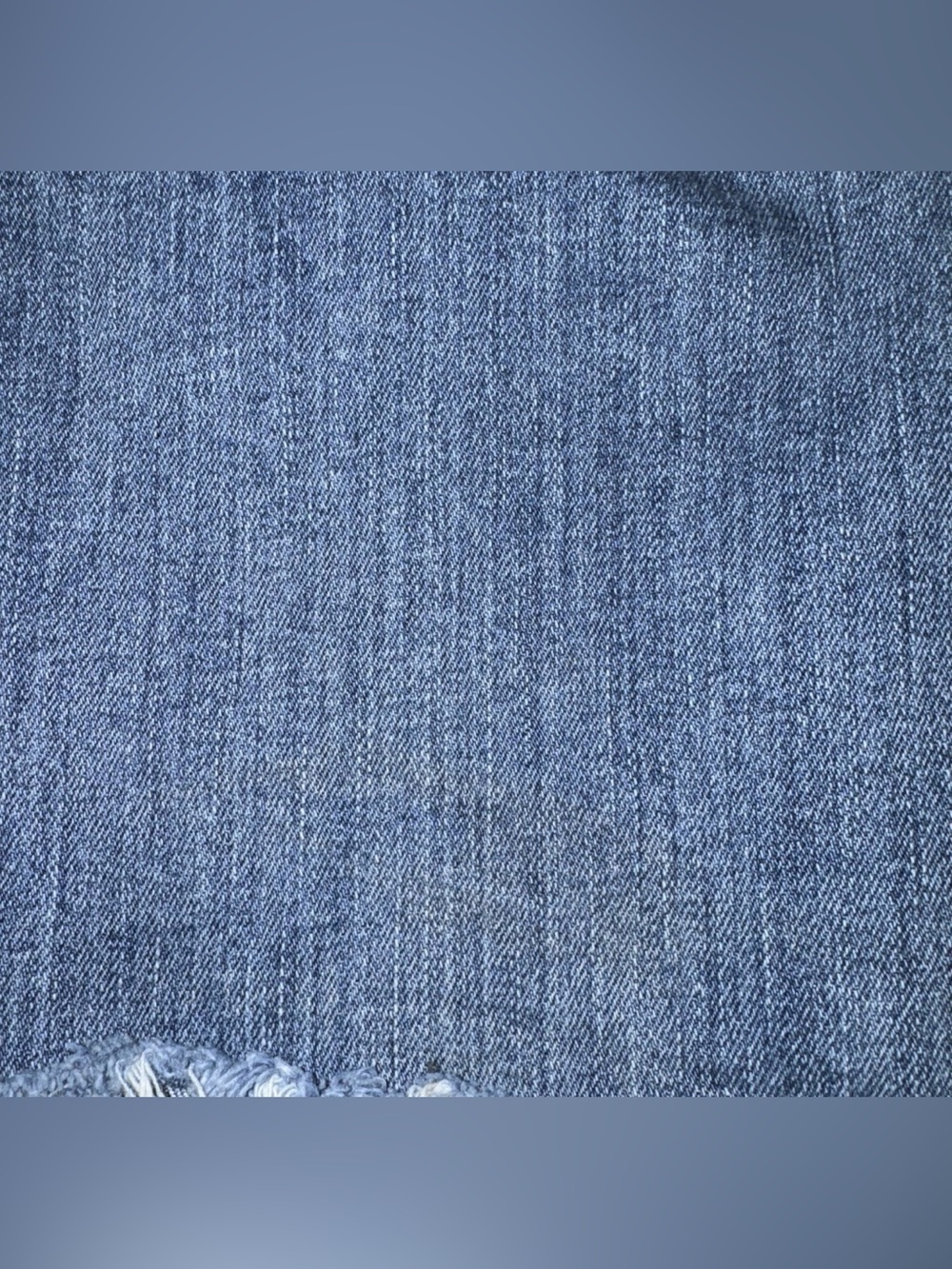 Ariat Real Denim Jeans Size 30x30 Cutoffs Raw Hem Thick Stitch Western Flaws - Picture 10 of 13